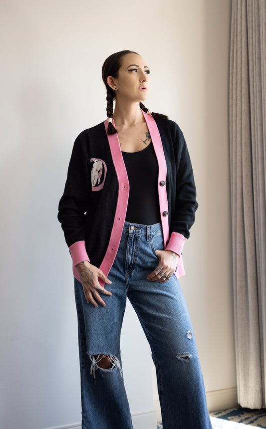 Unisex Logo Cardigan