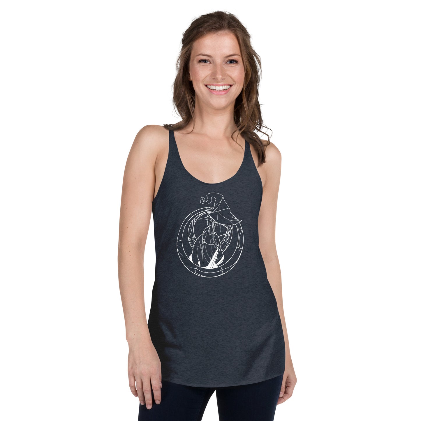Cosplay Deviants Web of Desire Racerback Tank