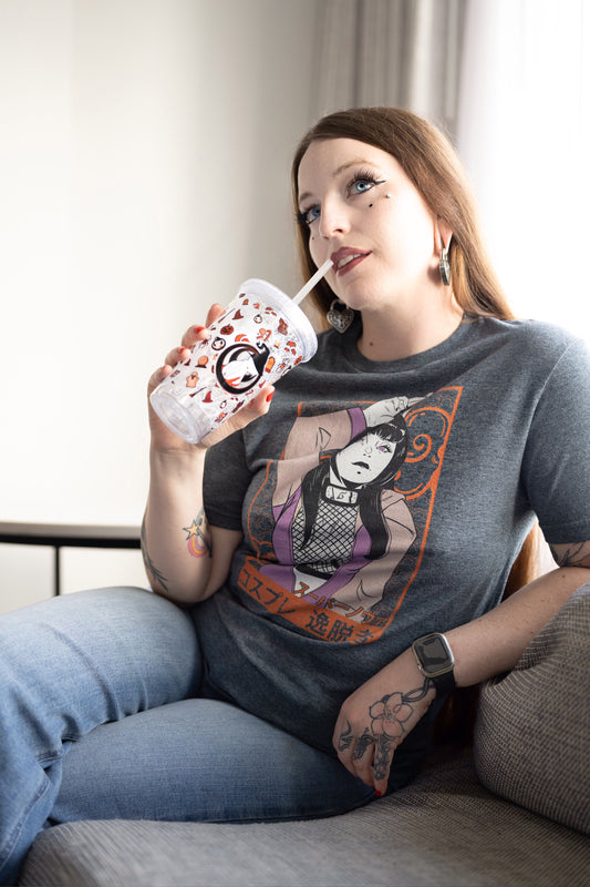 Spooky Season Clear Tumbler