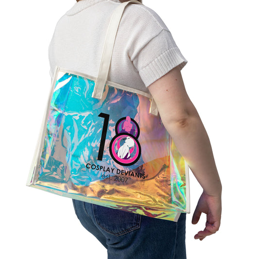 Cosplay Deviants 18th Anniversary Holographic Tote Bag