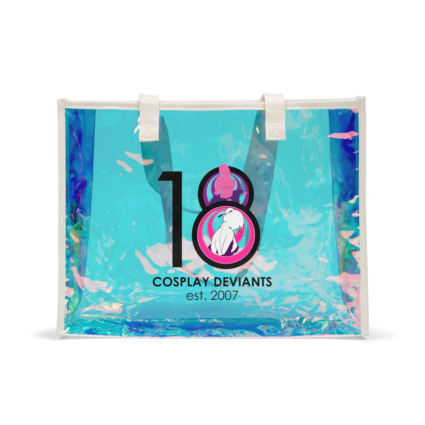 Cosplay Deviants 18th Anniversary Holographic Tote Bag