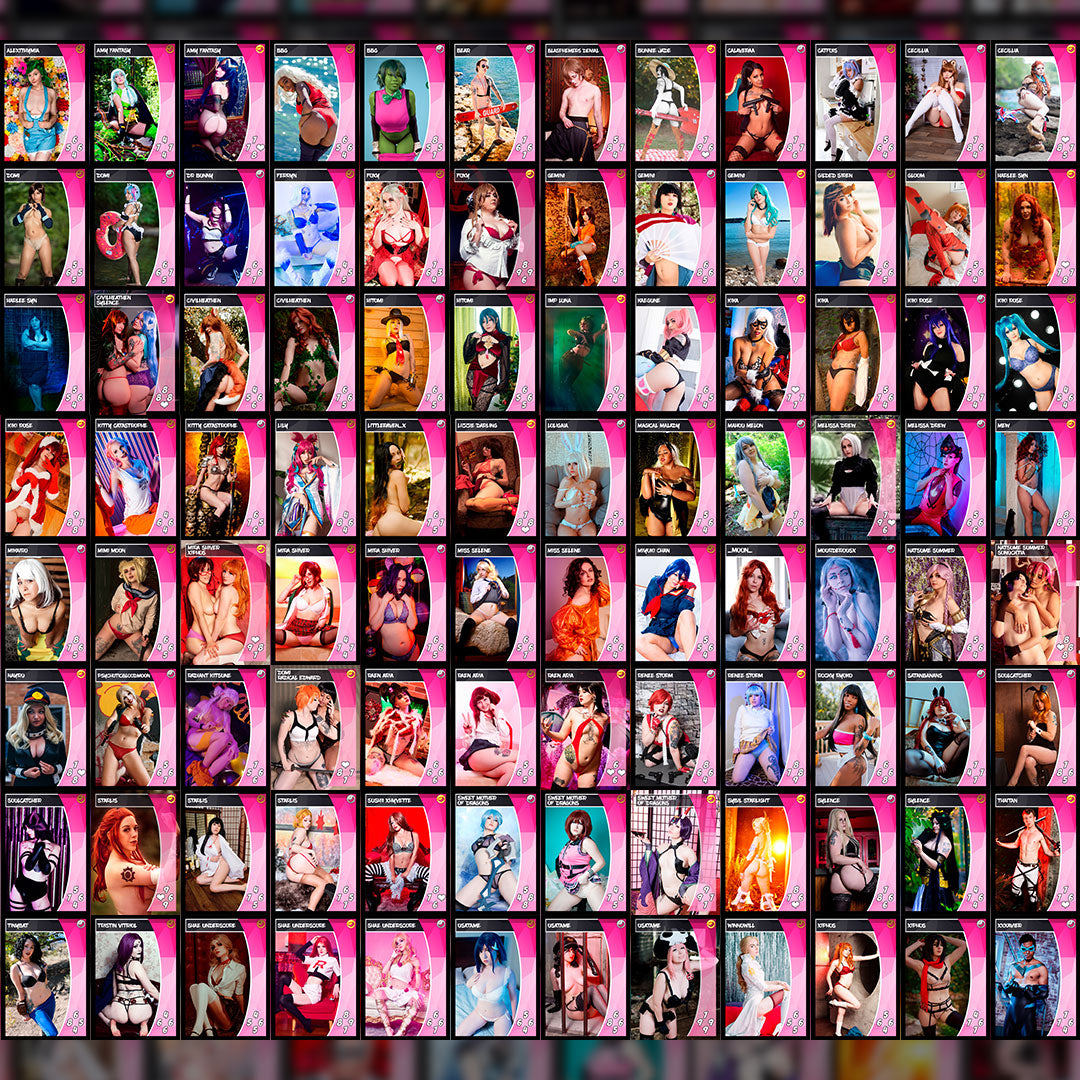 Cosplay Deviants TCG Full Sets