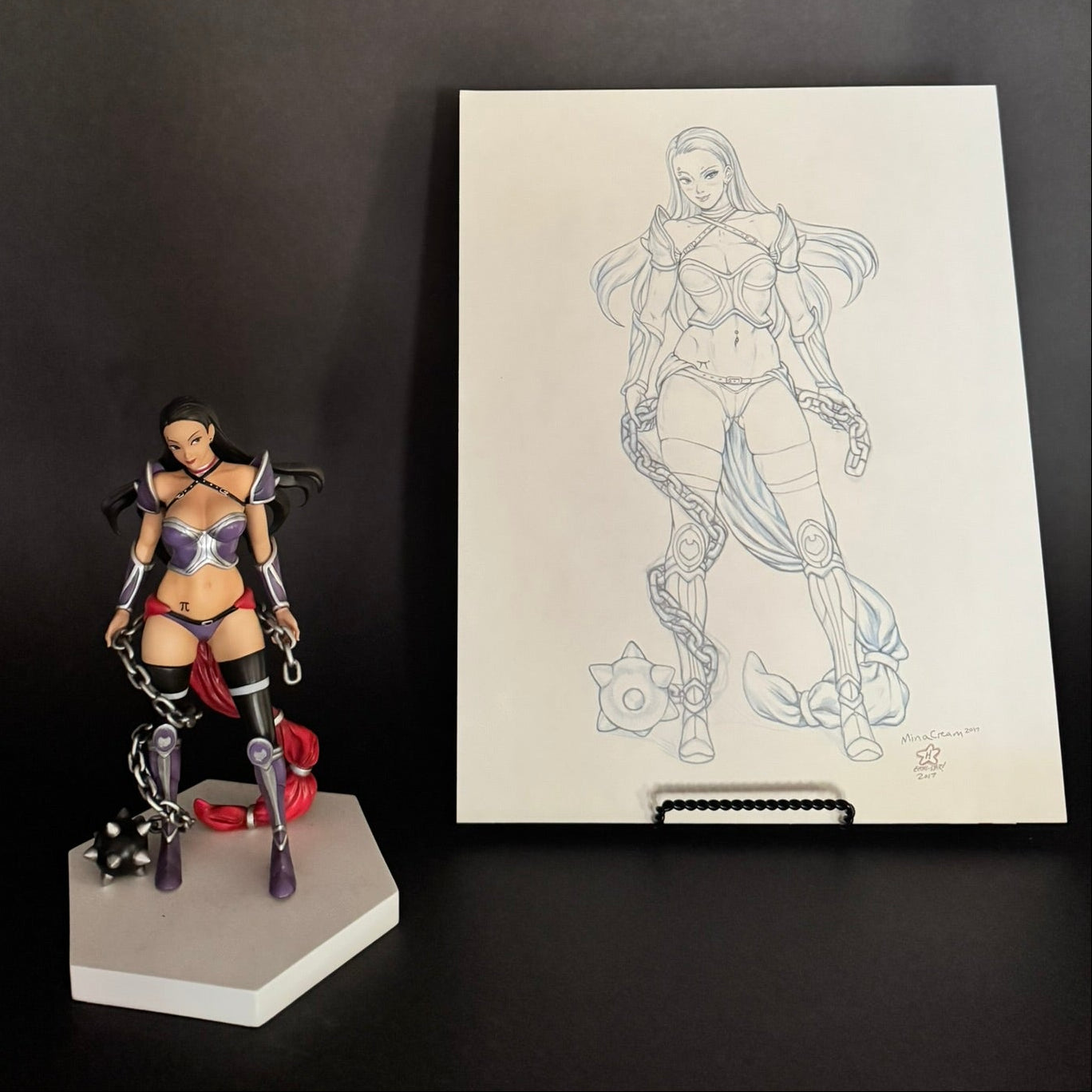 Deviant Statue Proof of Concept: Domi as Scorpio