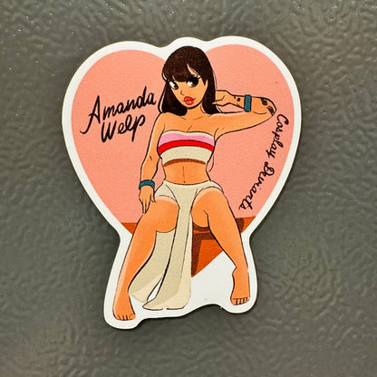 Cosplay Deviants Model Magnets