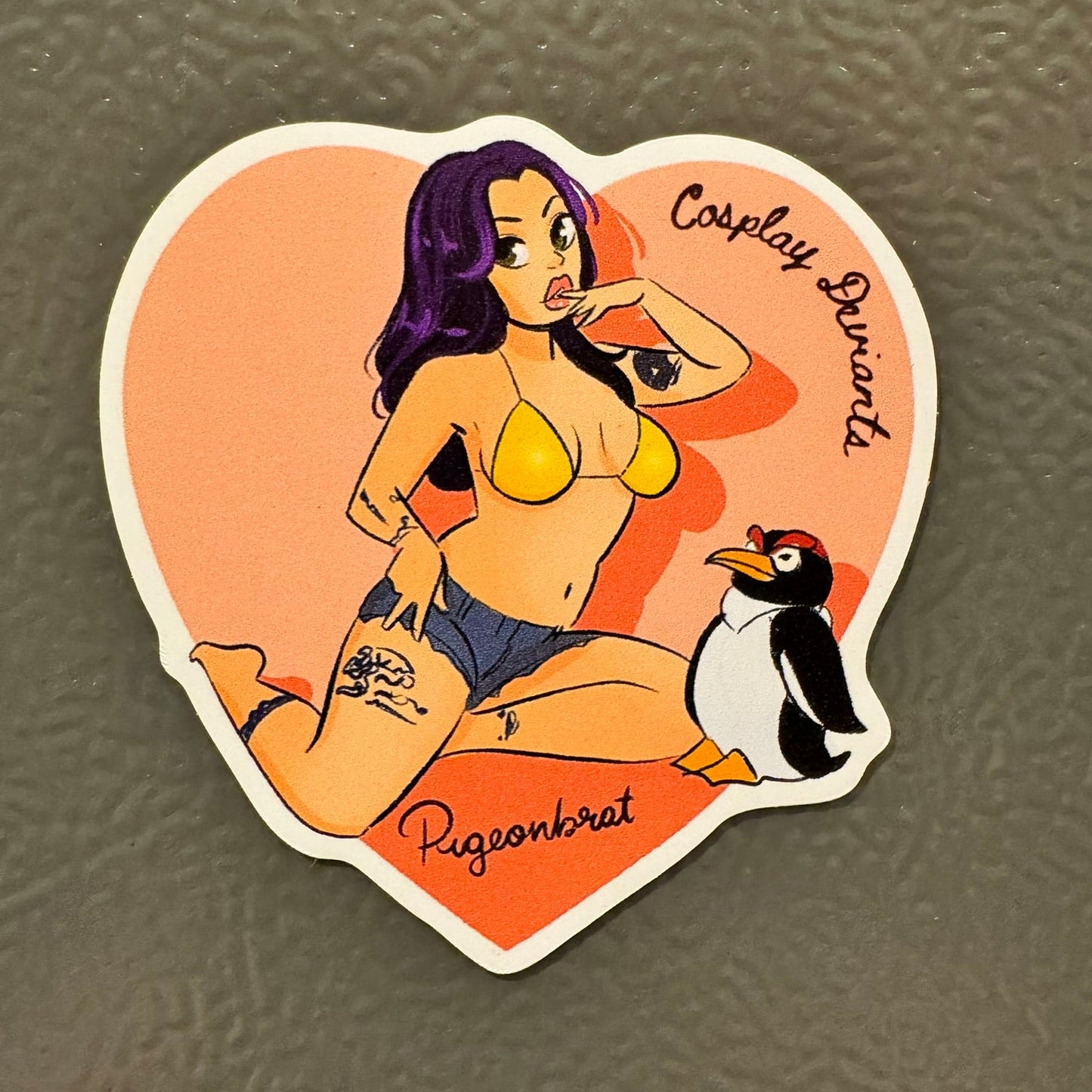 Cosplay Deviants Model Magnets