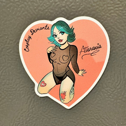 Cosplay Deviants Model Magnets