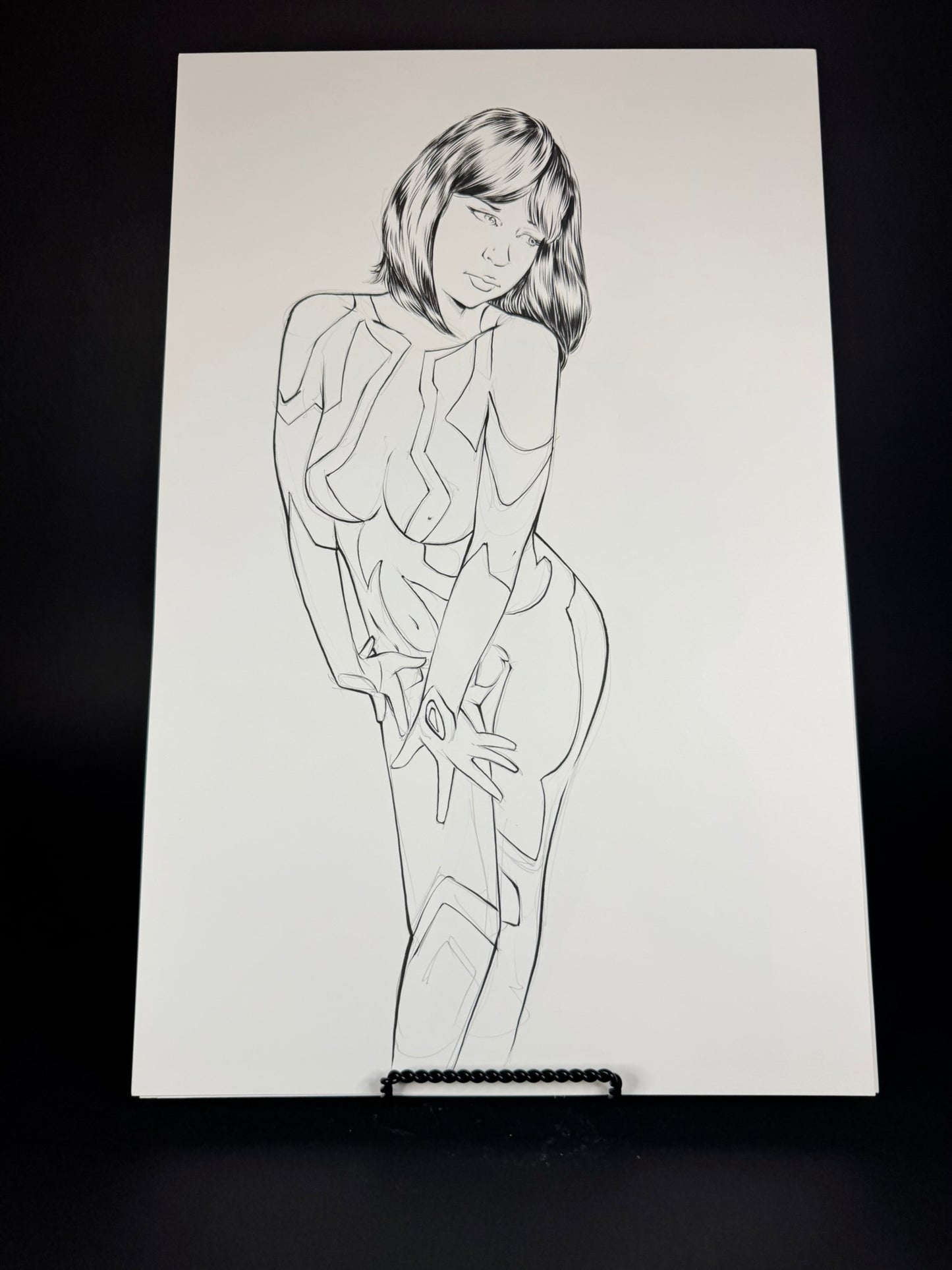 Original Artwork: Freckle as Cortana