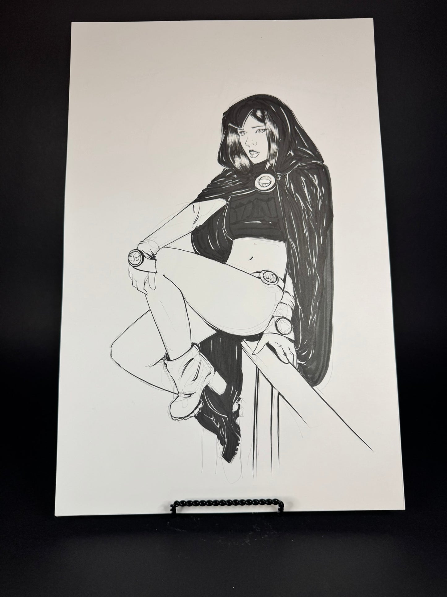 Original Artwork: Fate as Raven