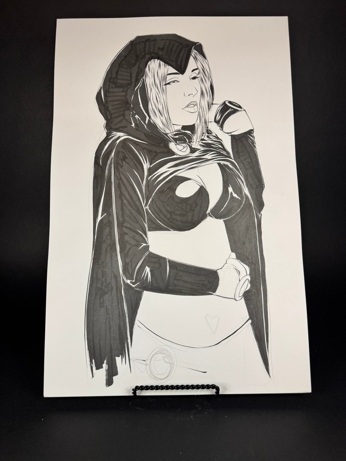 Original Artwork: Fate as Raven