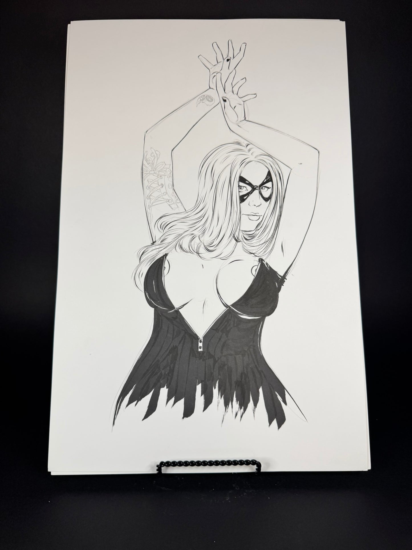 Original Artwork: Ferryn as Black Cat