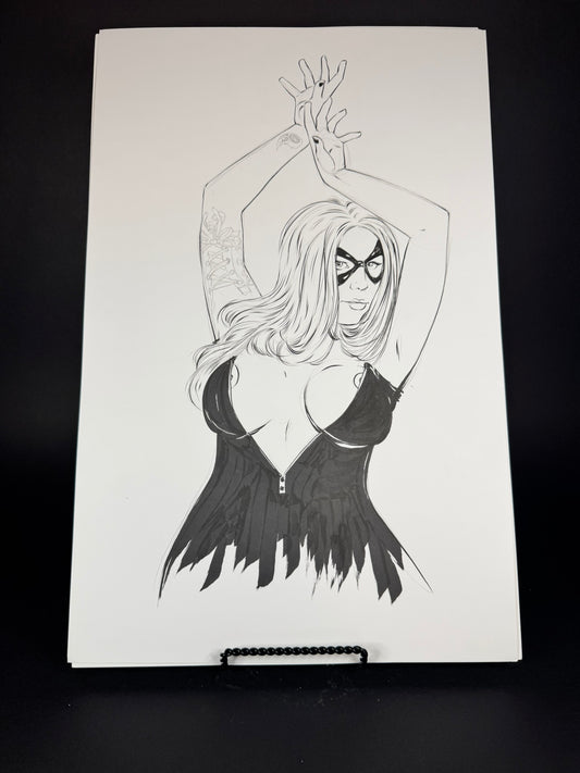 Original Artwork: Ferryn as Black Cat