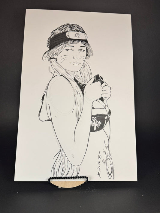 Original Artwork: Koyomatsu as Naruto