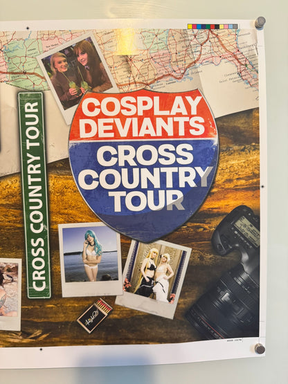 Cross Country Tour: Publisher's Proof Cover