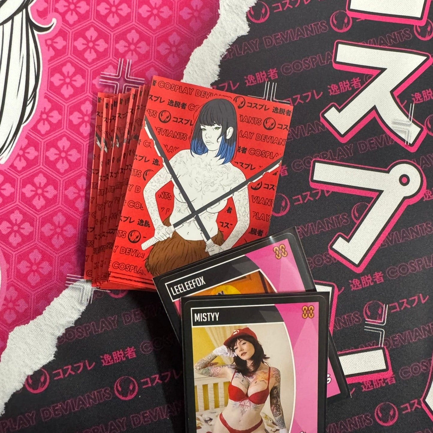 Mistyy as Inosuke Card sleeves