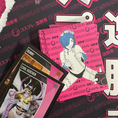 Hitomi as Rem Card sleeves CosplayDeviants Hitomi as Rem Card sleeves CosplayDeviants