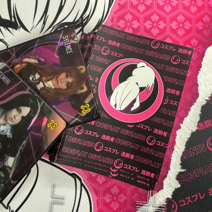 Cosplay Deviants Logo Card sleeves