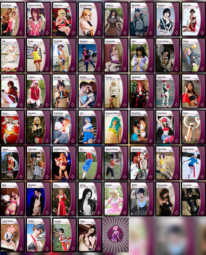 Cosplay Deviants TCG Full Sets
