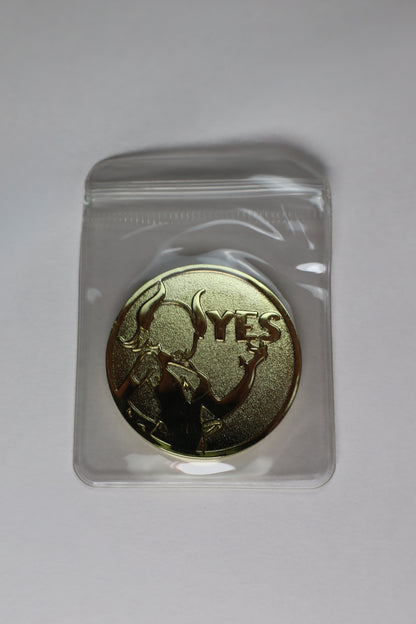 Yes/No Succubus Coin