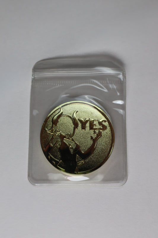Yes/No Succubus Coin