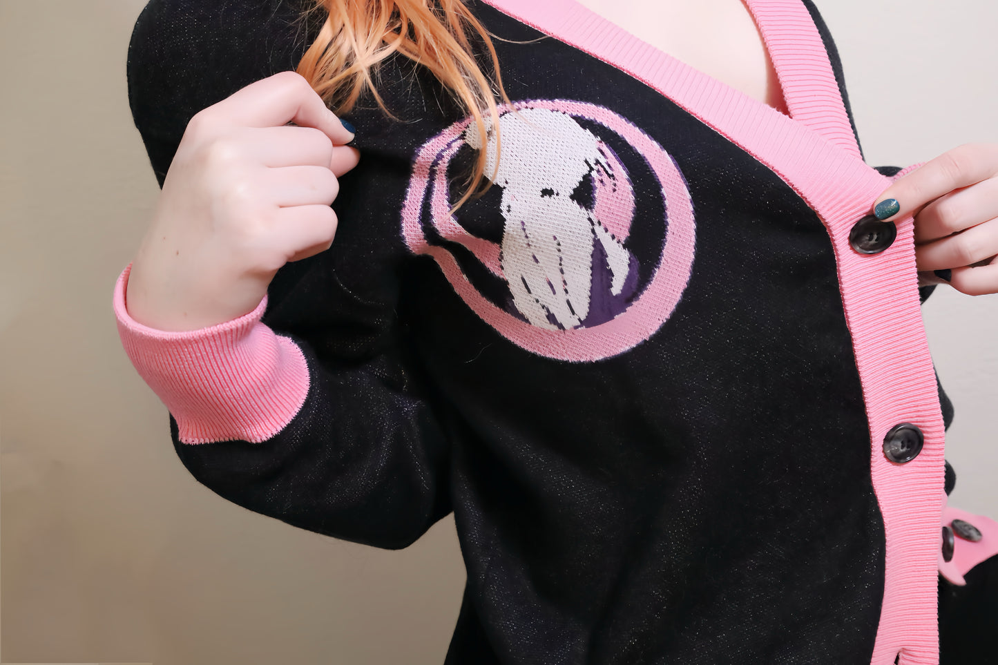 Unisex Logo Cardigan