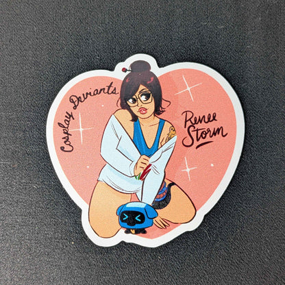 Cosplay Deviants Model Magnets