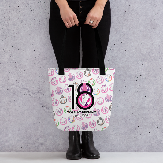 Cosplay Deviants 18th Anniversary Tote bag