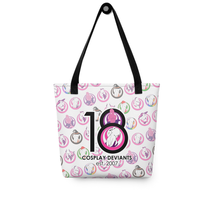 Cosplay Deviants 18th Anniversary Tote bag